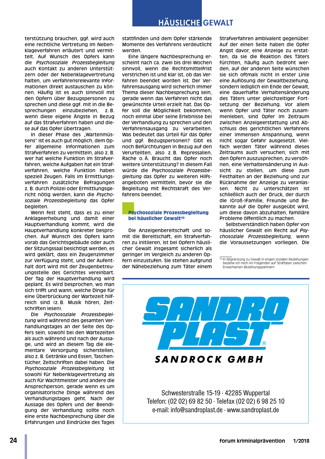 Vorschau DFK forum kp 01-2018 Seite 26