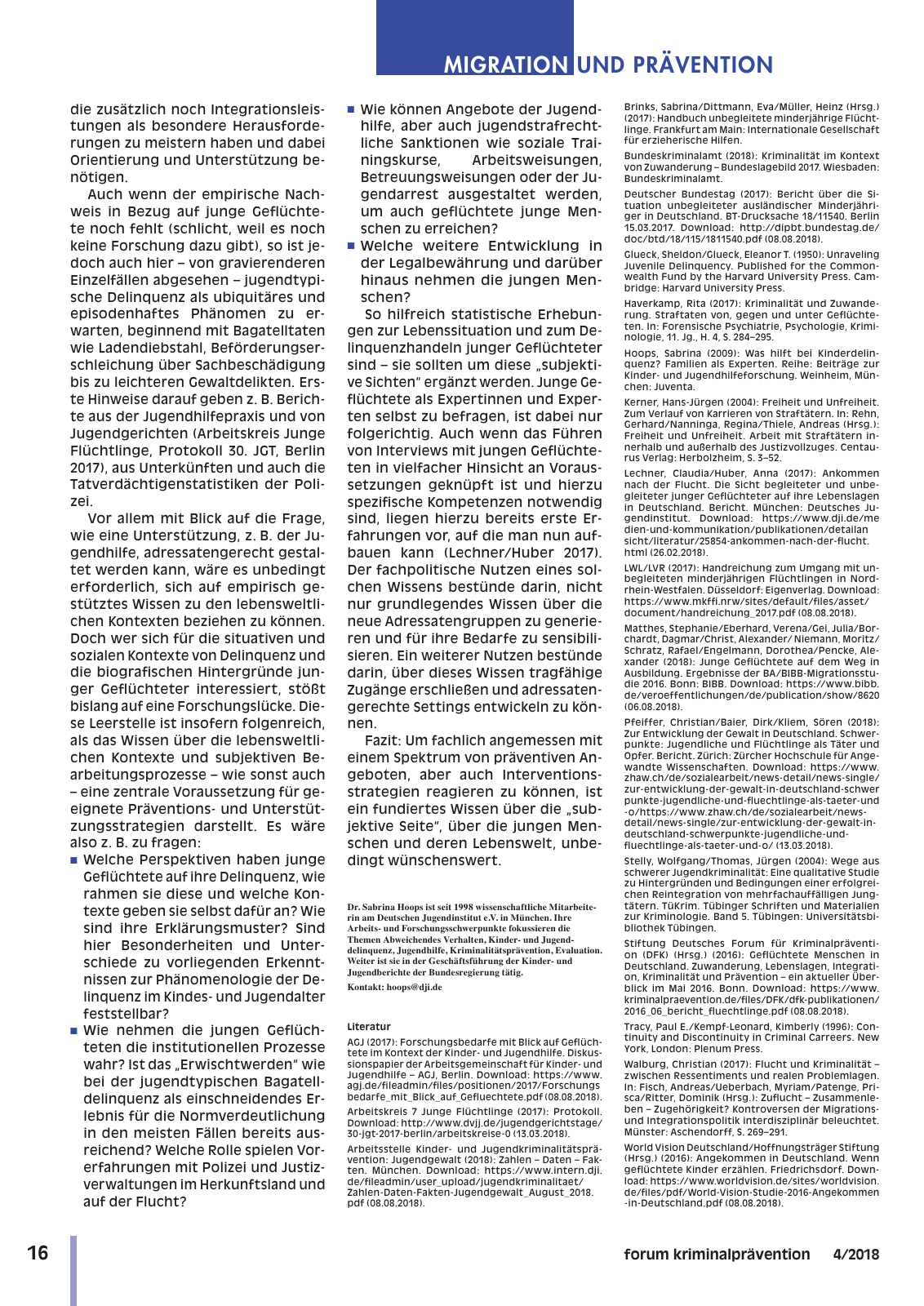 Vorschau DFK forum kp 04-2018 Seite 18