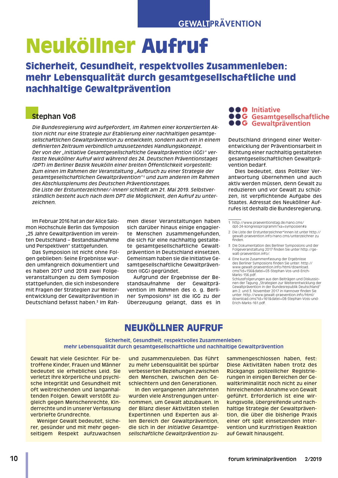 Vorschau DFK forum kp 02-2019 Seite 12