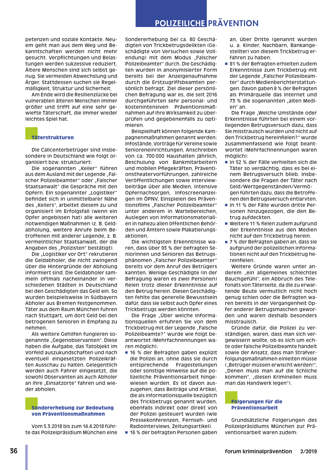 Vorschau DFK forum kp 02-2019 Seite 38