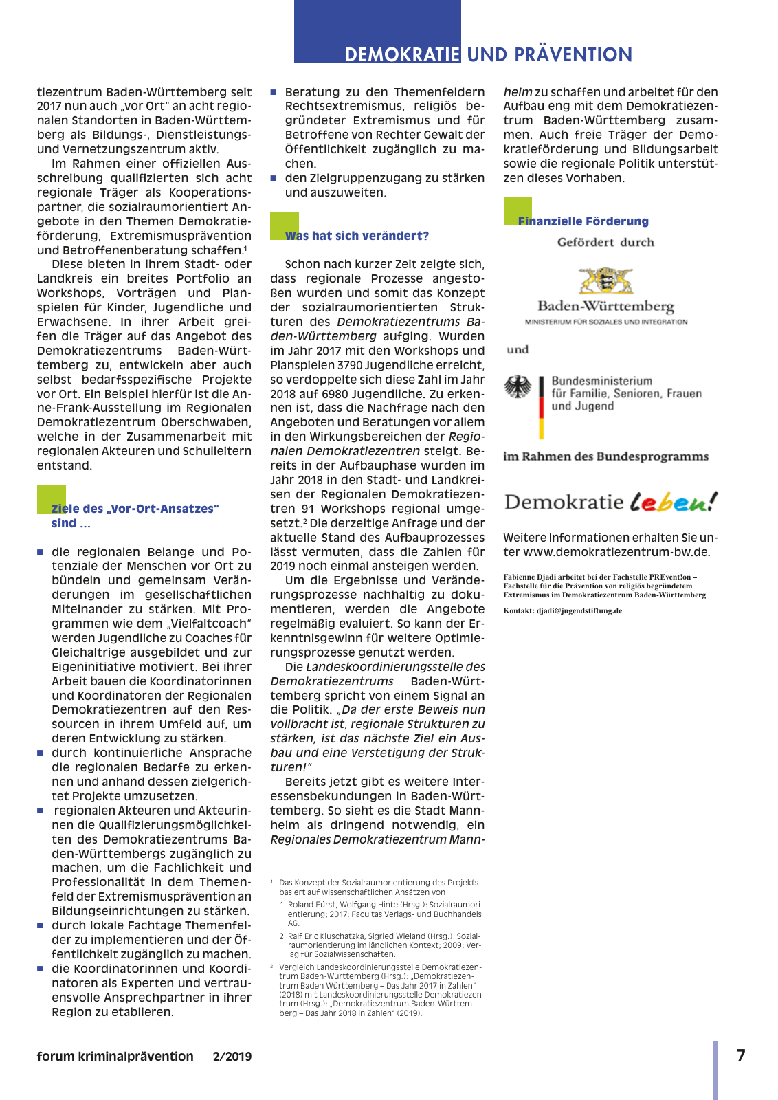 Vorschau DFK forum kp 02-2019 Seite 9