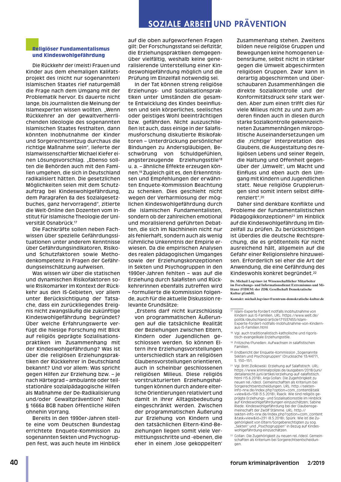 Vorschau DFK forum kp 02-2019 Seite 42