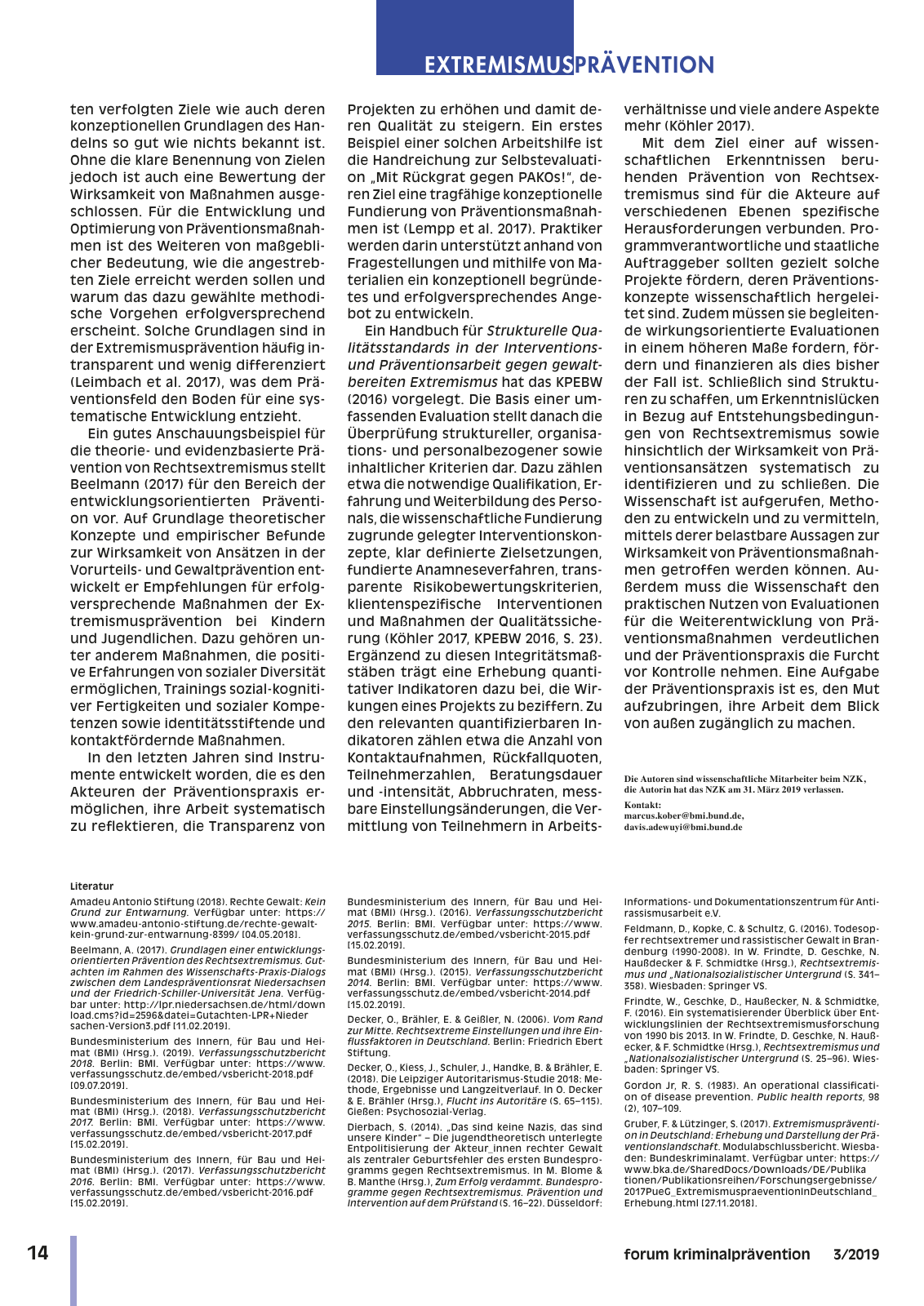 Vorschau DFK forum kp 03-2019 Seite 16