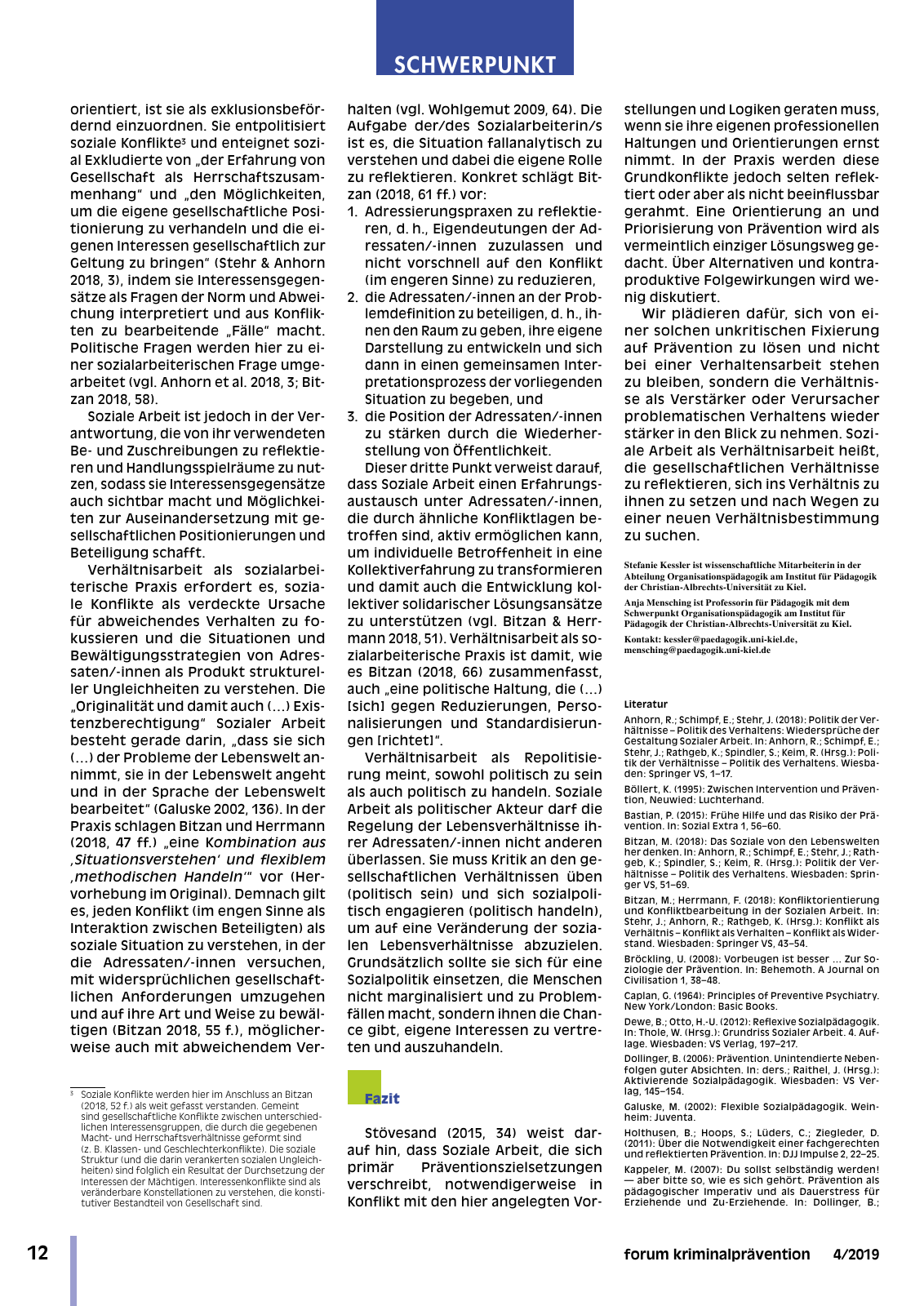 Vorschau DFK forum kp 04-2019 Seite 14