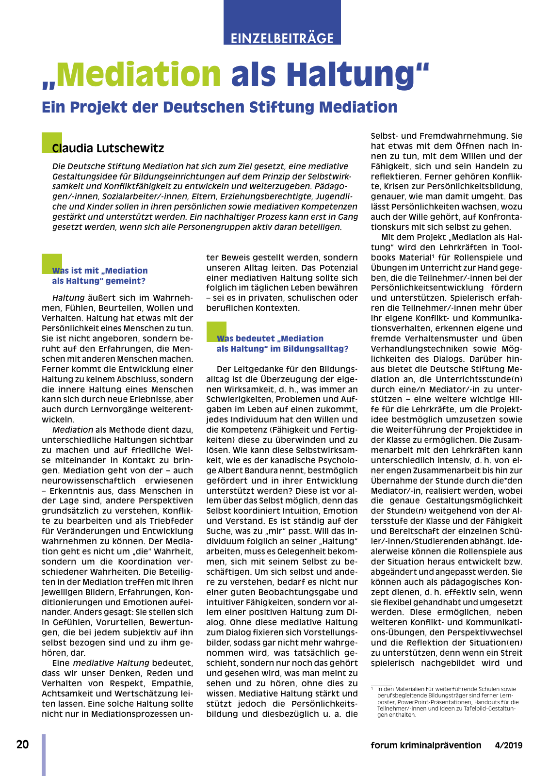 Vorschau DFK forum kp 04-2019 Seite 22