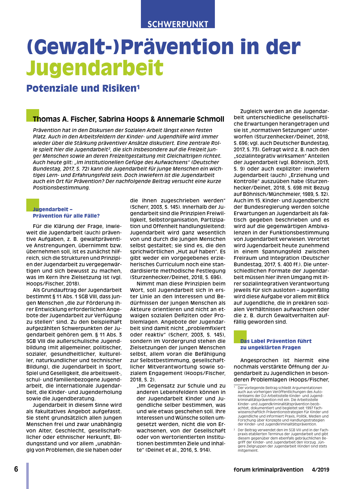 Vorschau DFK forum kp 04-2019 Seite 8