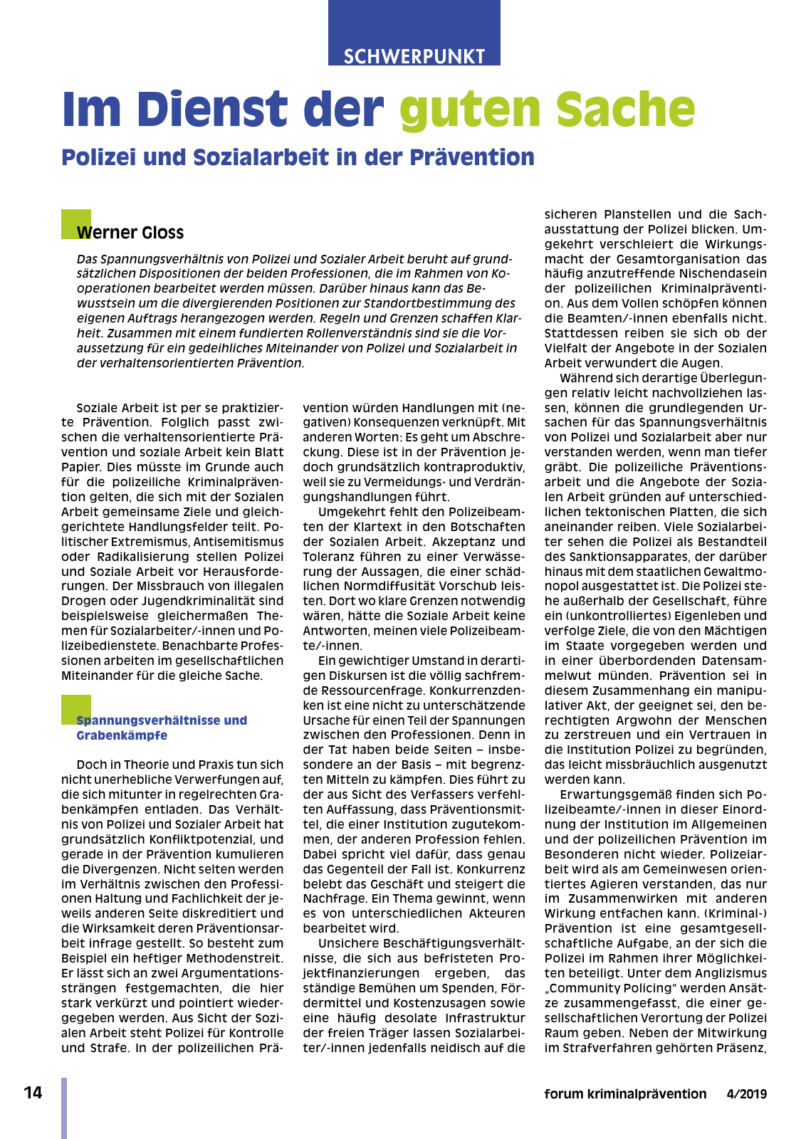 Vorschau DFK forum kp 04-2019 Seite 16