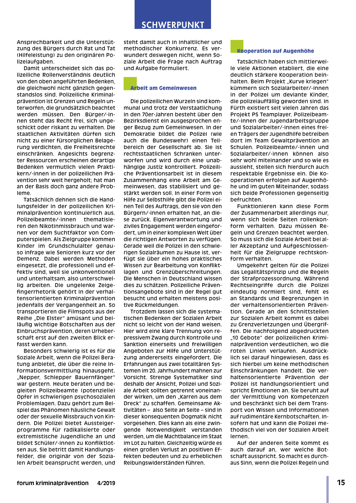 Vorschau DFK forum kp 04-2019 Seite 17