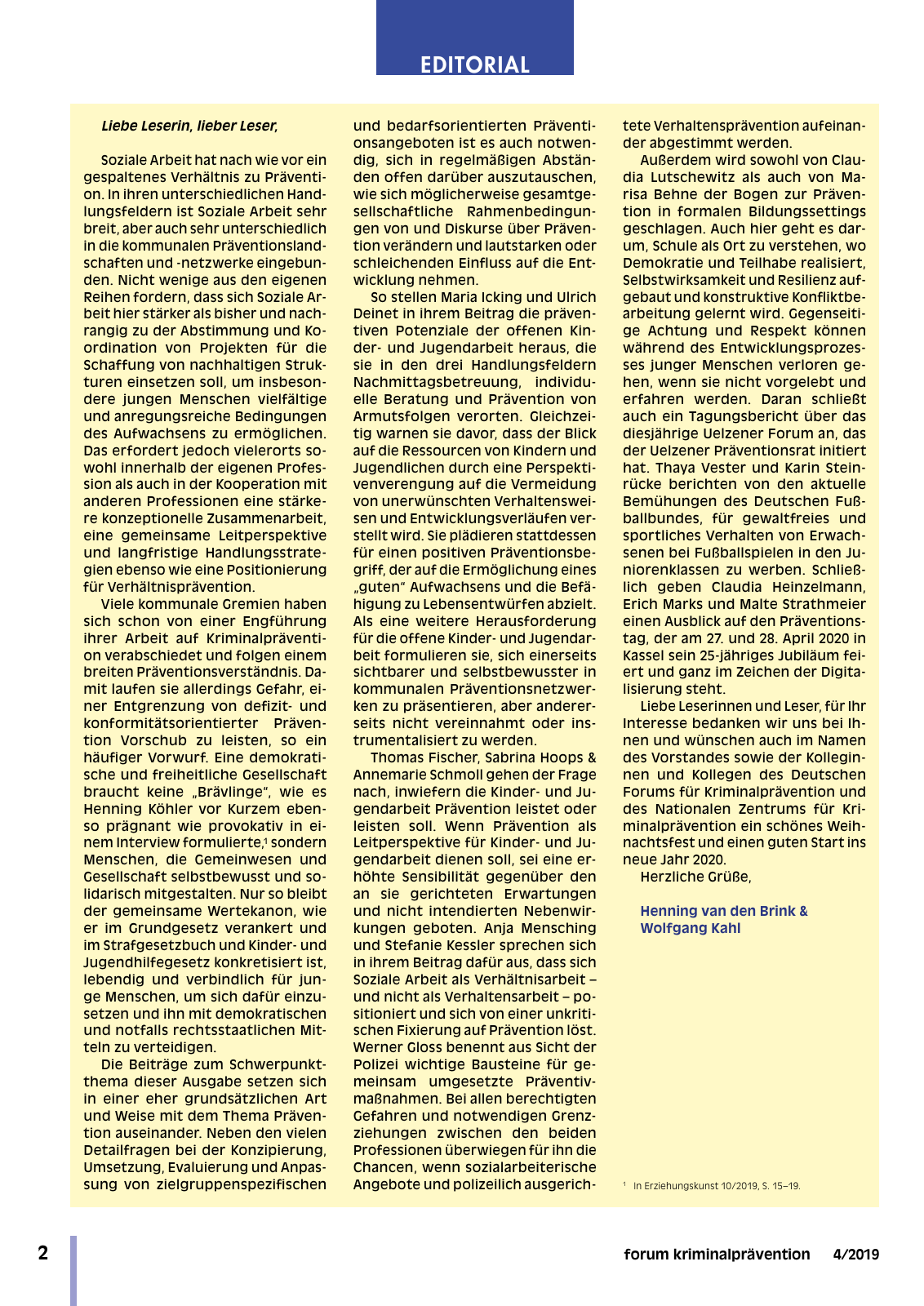 Vorschau DFK forum kp 04-2019 Seite 4