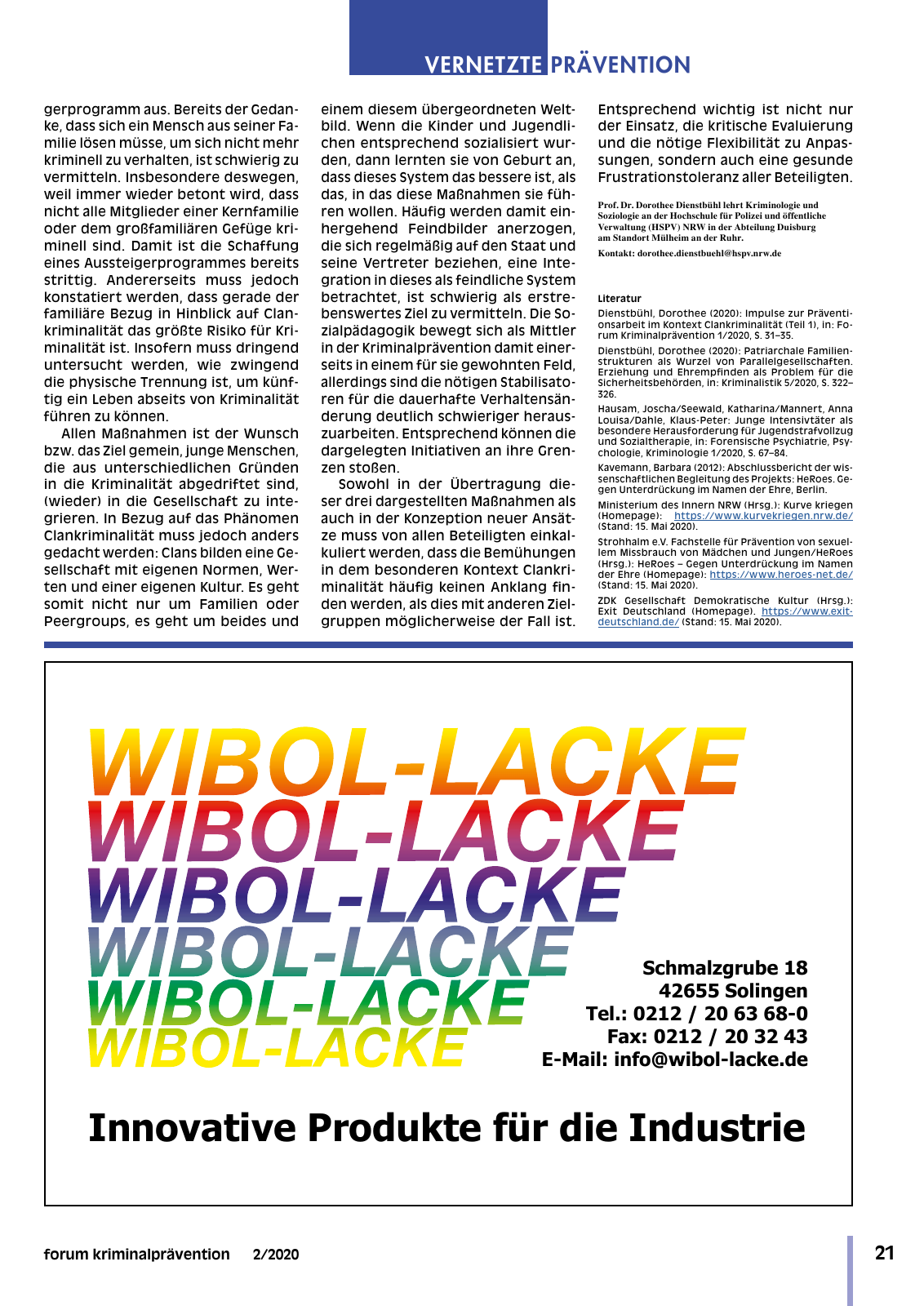 Vorschau DFK forum kp 02-2020 Seite 23