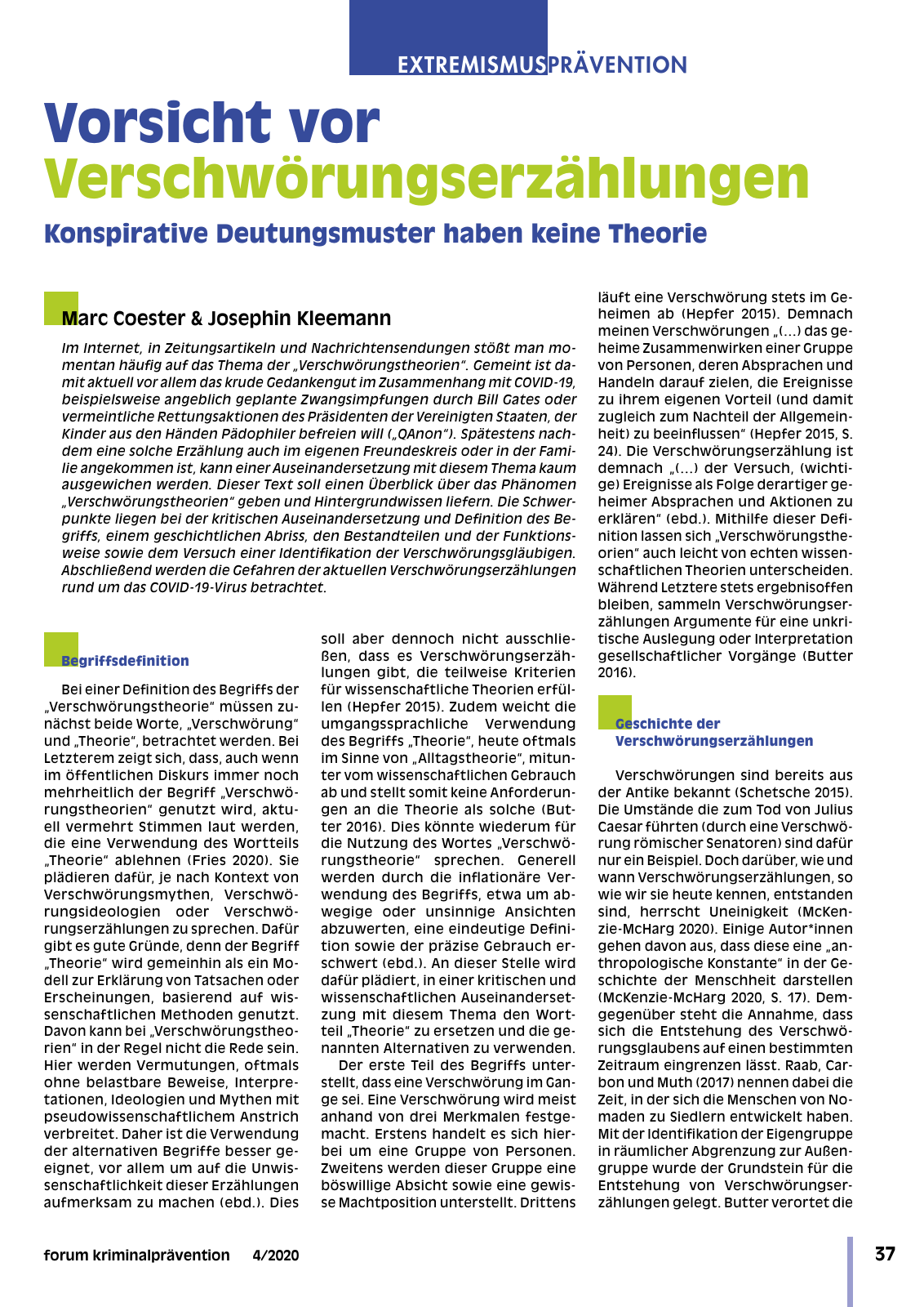 Vorschau DFK forum kp 04-2020 Seite 39