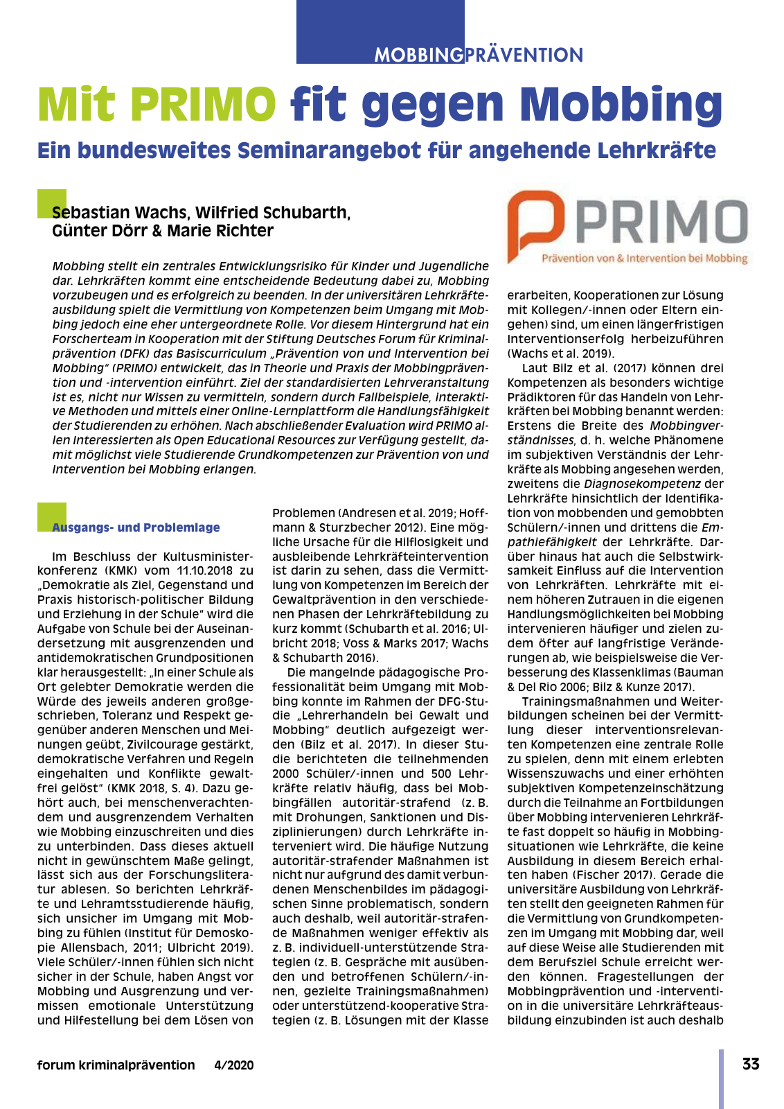 Vorschau DFK forum kp 04-2020 Seite 35