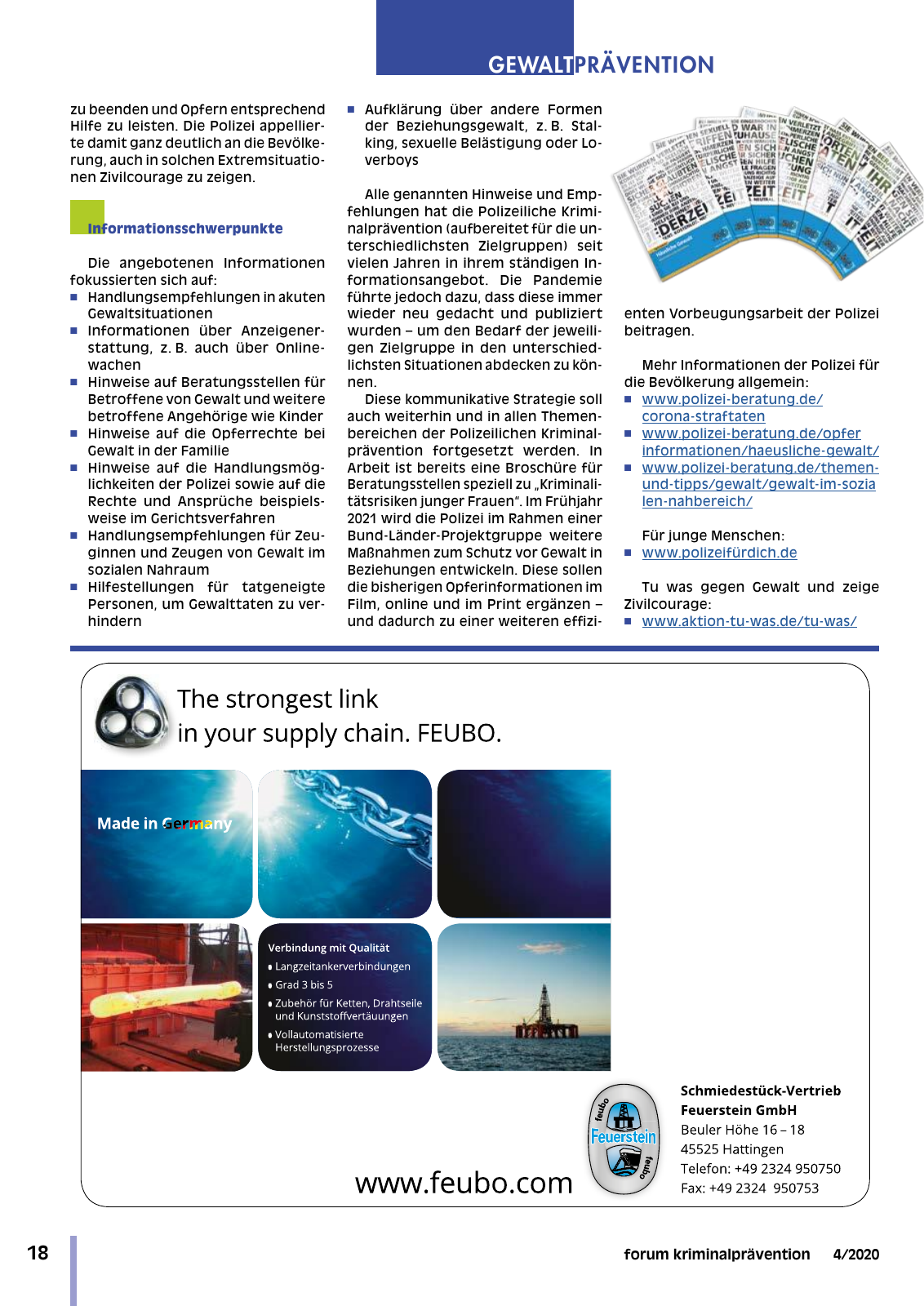 Vorschau DFK forum kp 04-2020 Seite 20