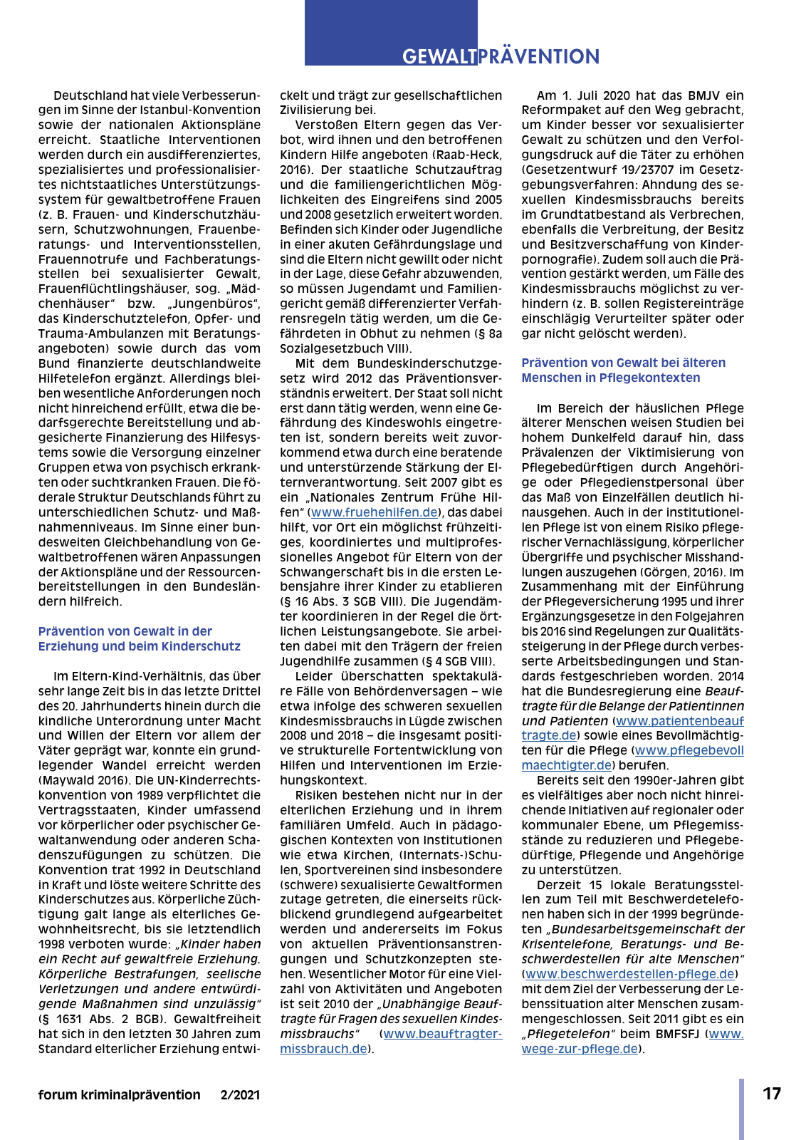 Vorschau DFK forum kp 02-2021 Seite 19