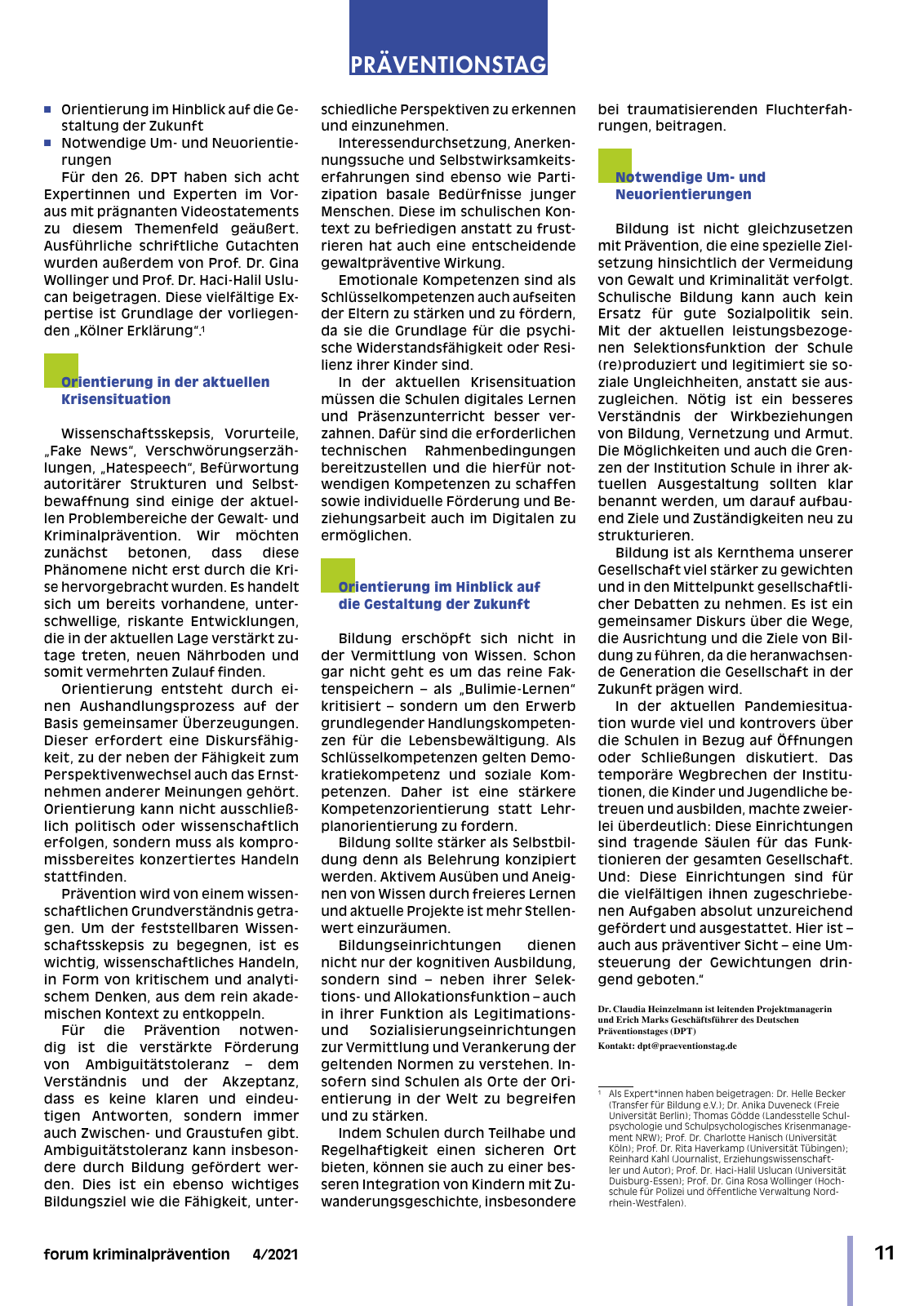 Vorschau DFk forum kp 04-2021 Seite 13