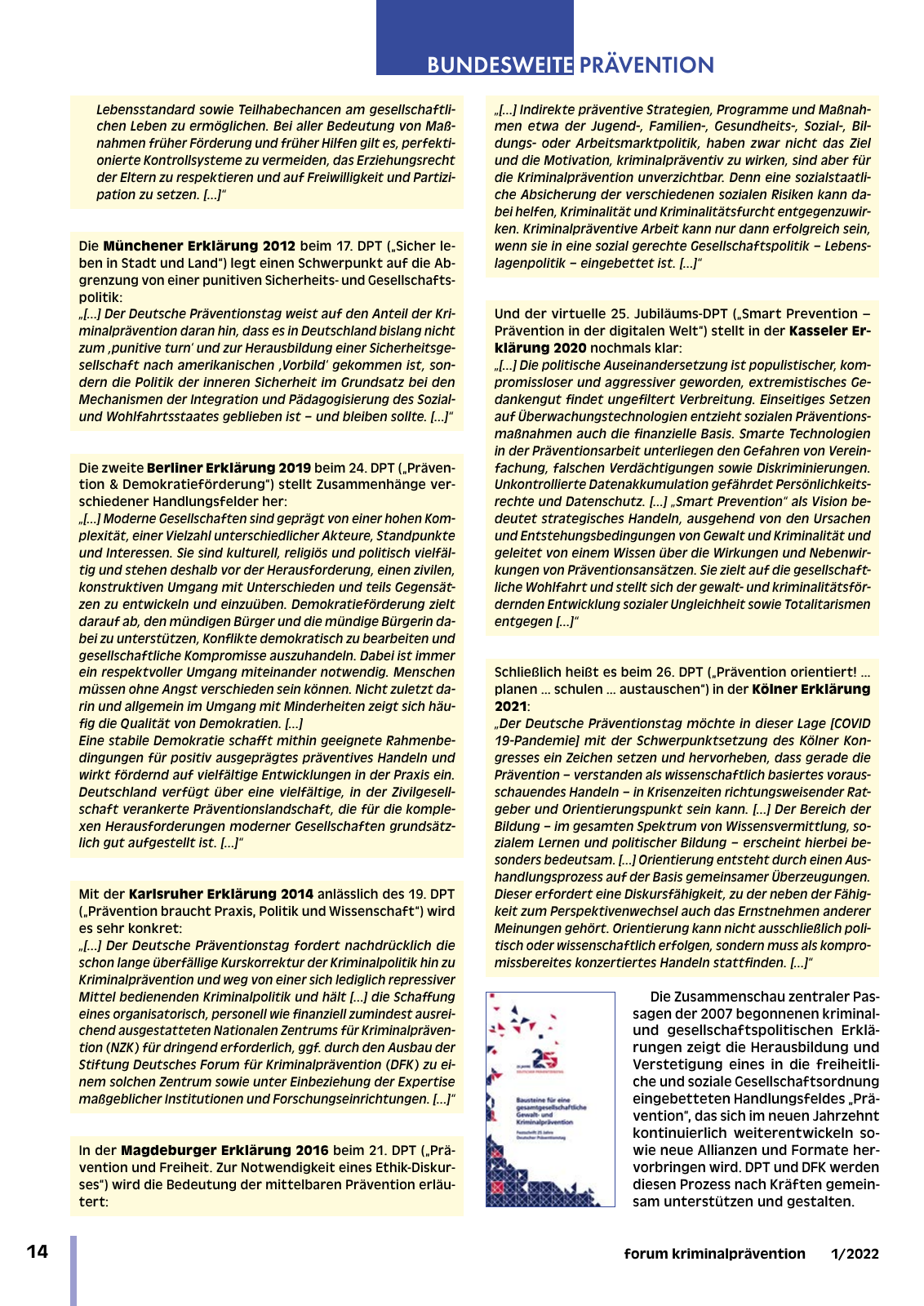 Vorschau DFK forum kp 01-2022 Seite 16