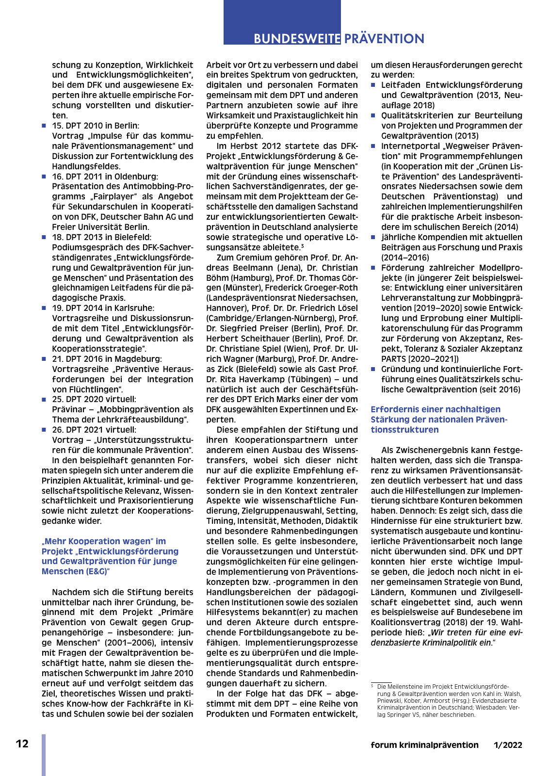 Vorschau DFK forum kp 01-2022 Seite 14