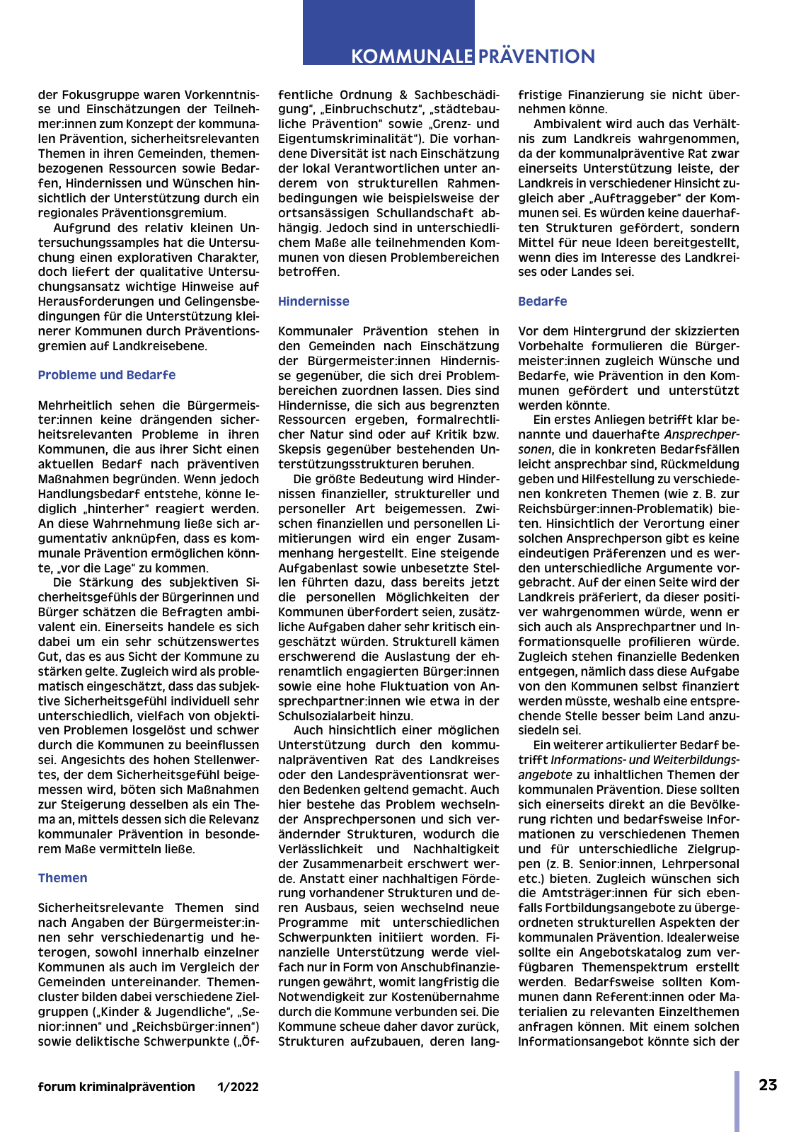 Vorschau DFK forum kp 01-2022 Seite 25