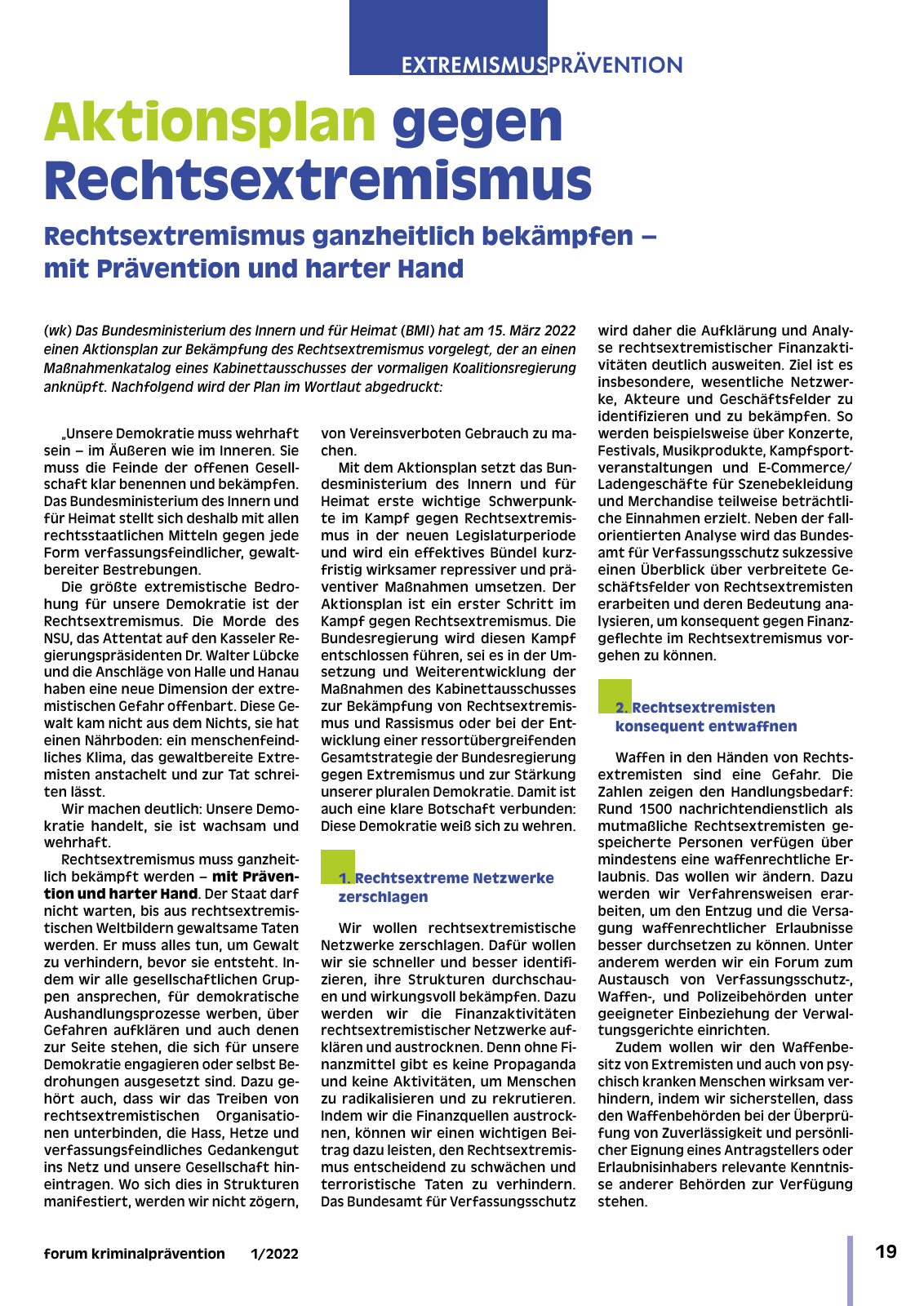 Vorschau DFK forum kp 01-2022 Seite 21