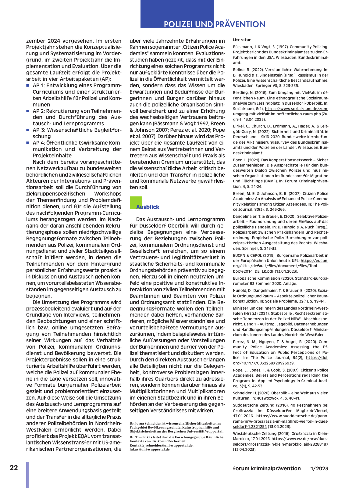 Vorschau DFK forum kp 01-2023 Seite 24