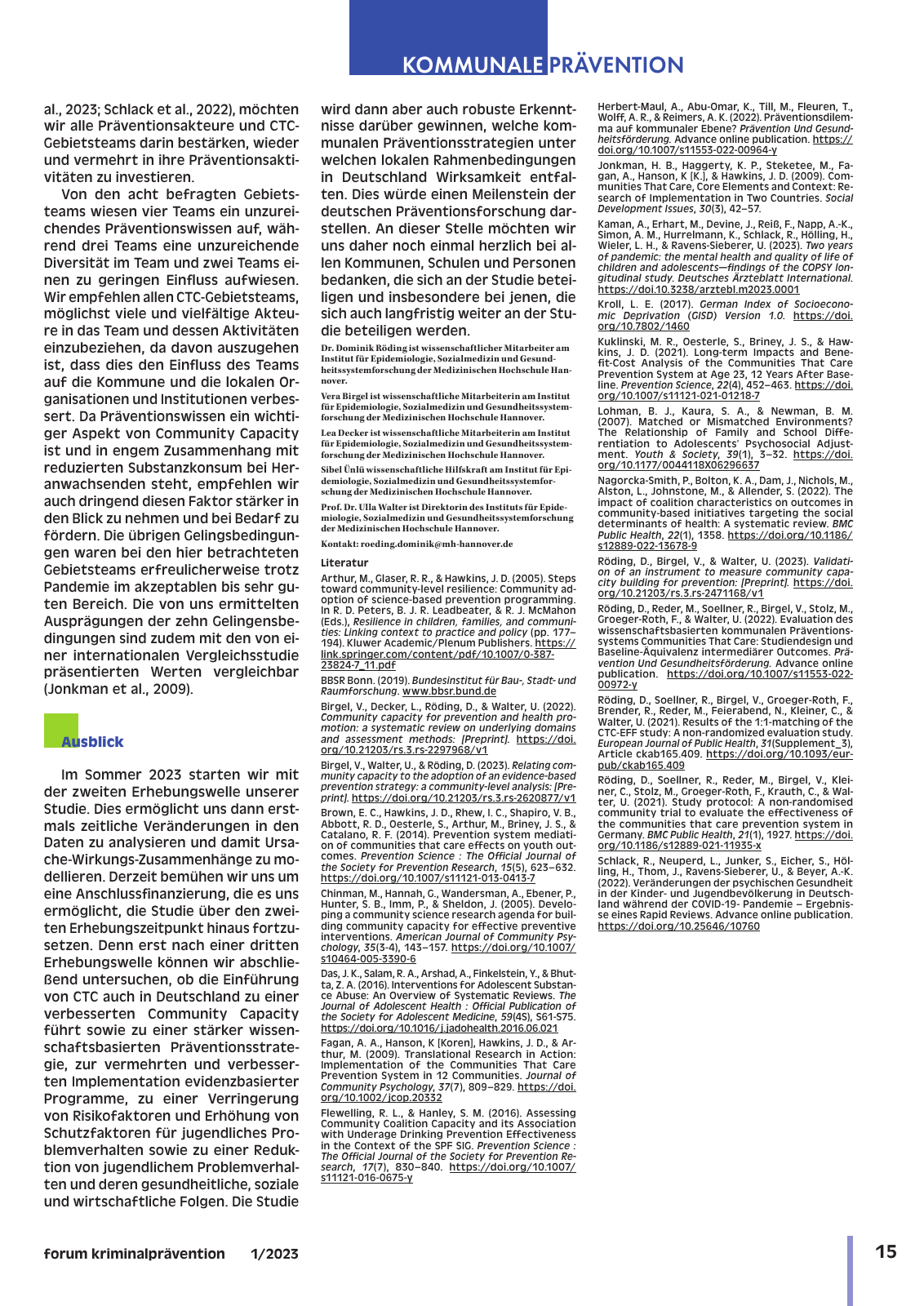 Vorschau DFK forum kp 01-2023 Seite 17