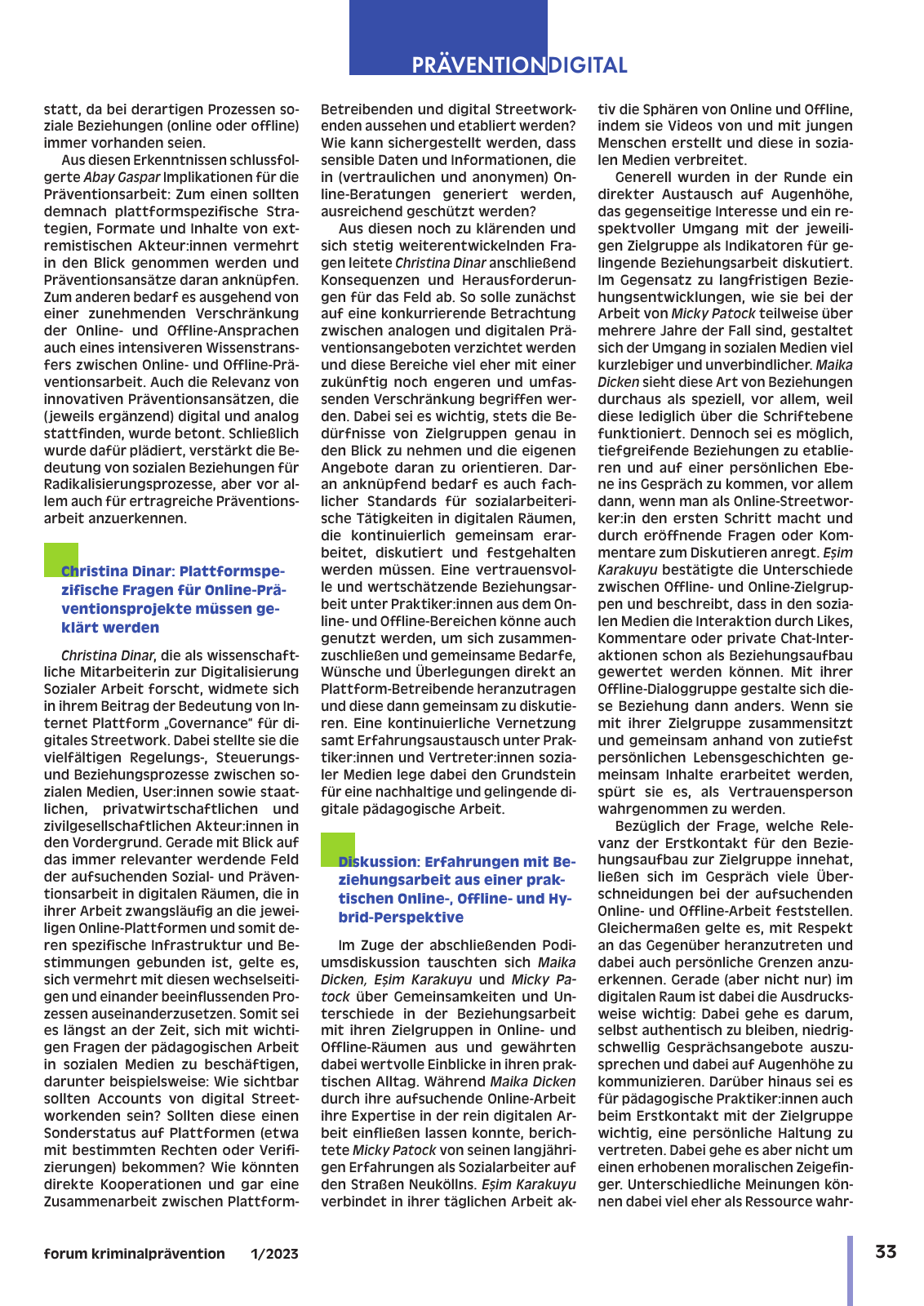 Vorschau DFK forum kp 01-2023 Seite 35