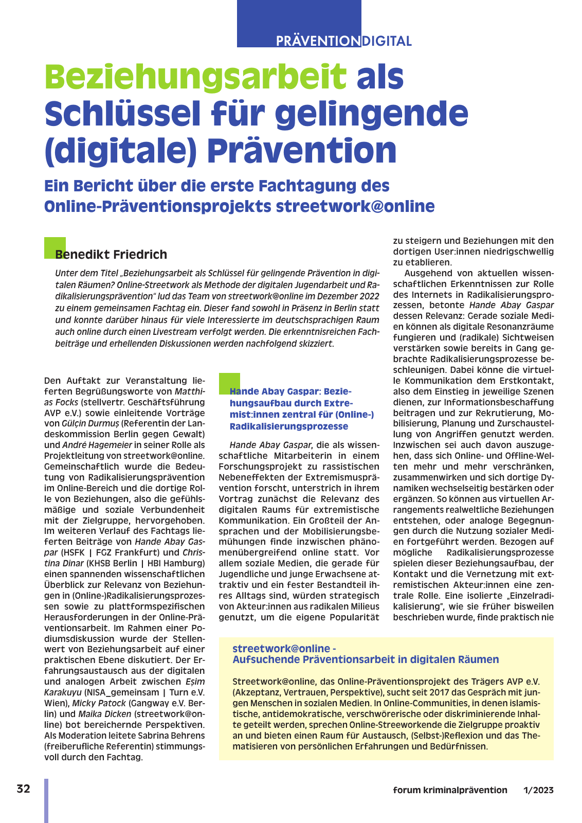 Vorschau DFK forum kp 01-2023 Seite 34