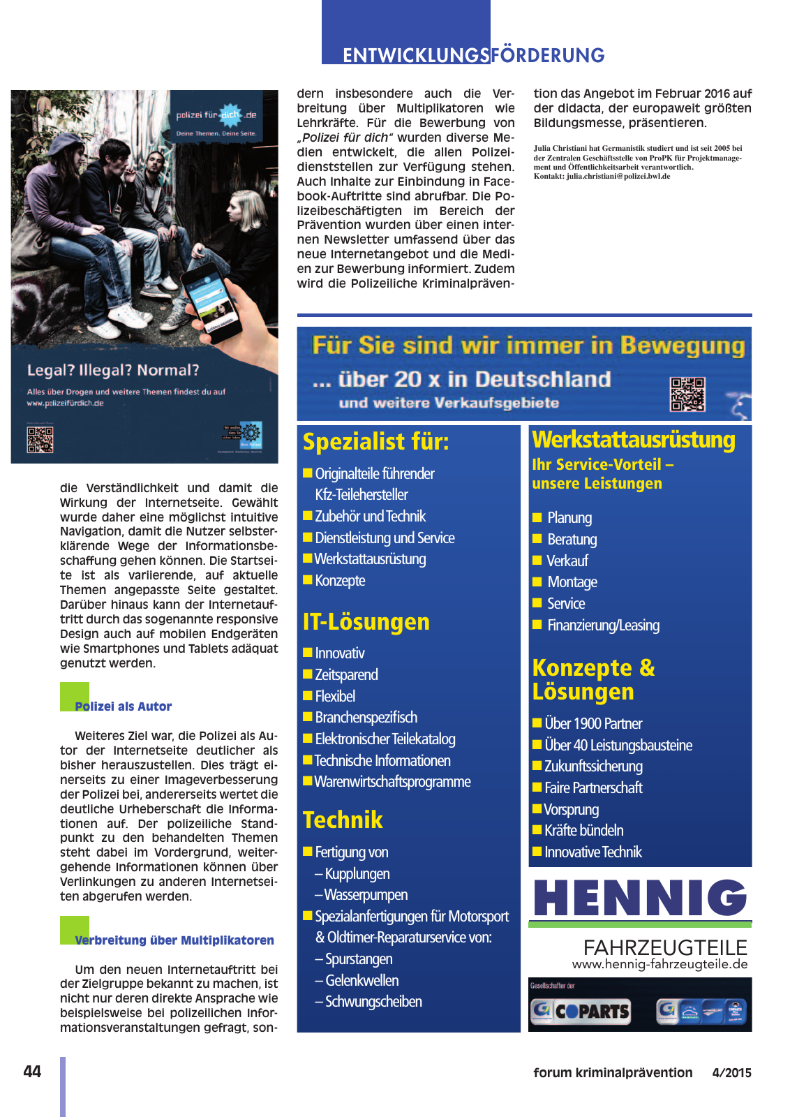 Vorschau DFK forum kp 04-2015 Seite 46