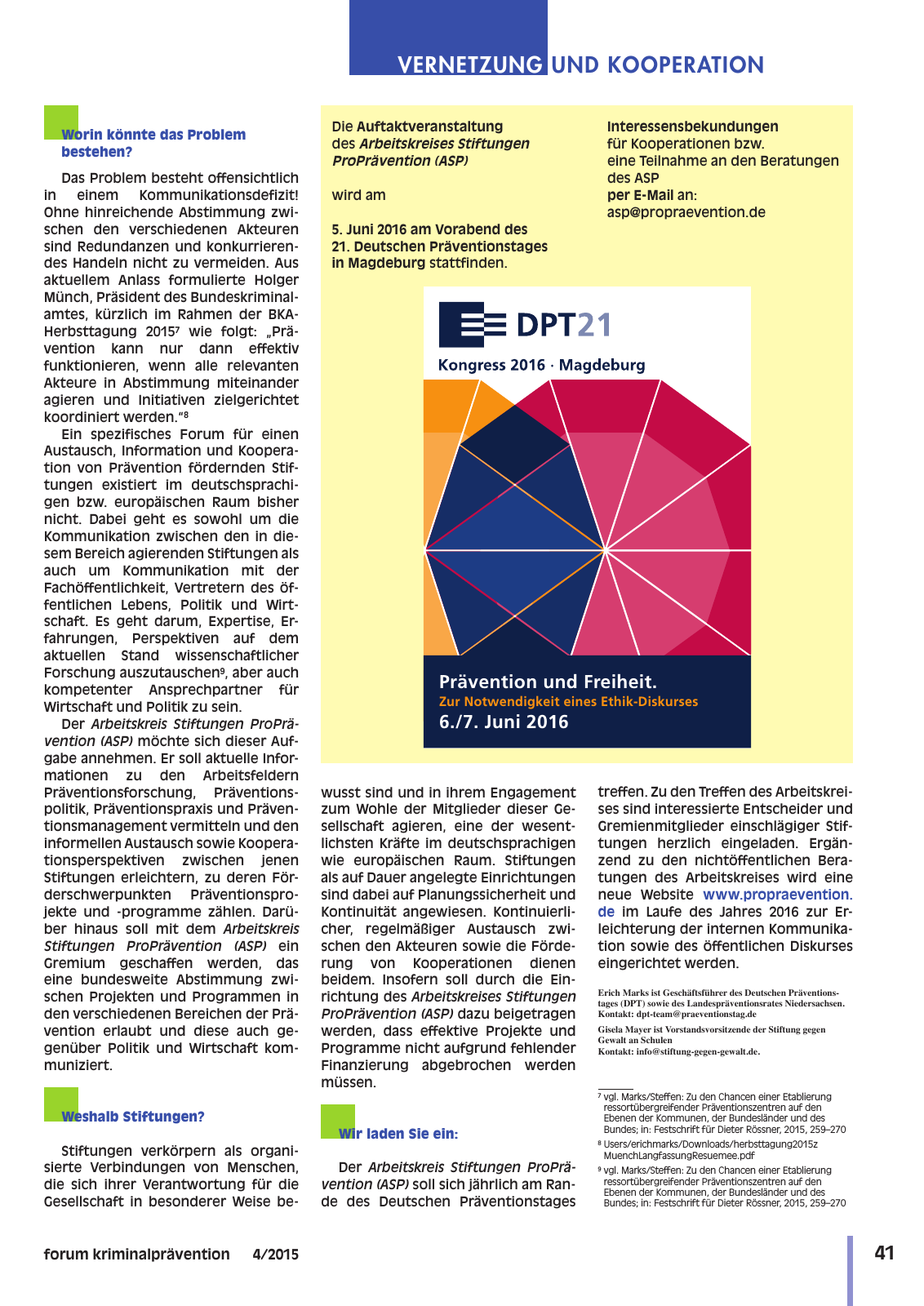 Vorschau DFK forum kp 04-2015 Seite 43