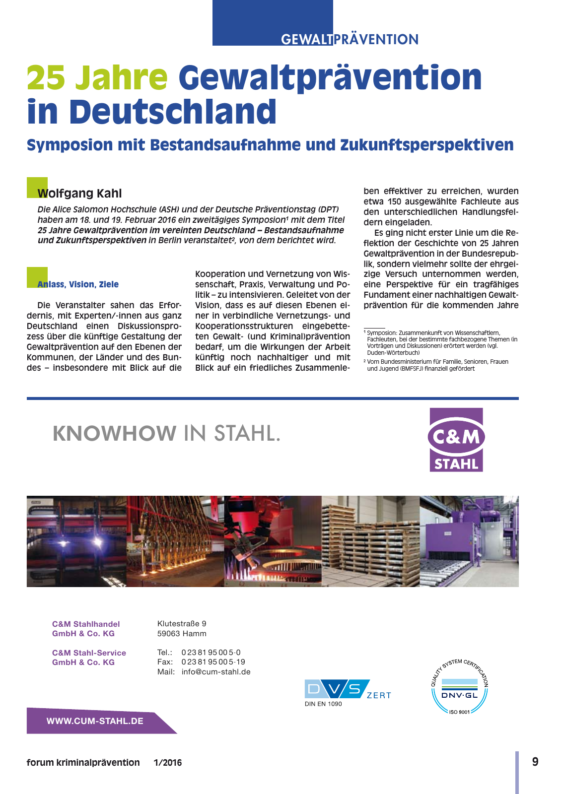 Vorschau DFK forum kp 01-2016 Seite 11