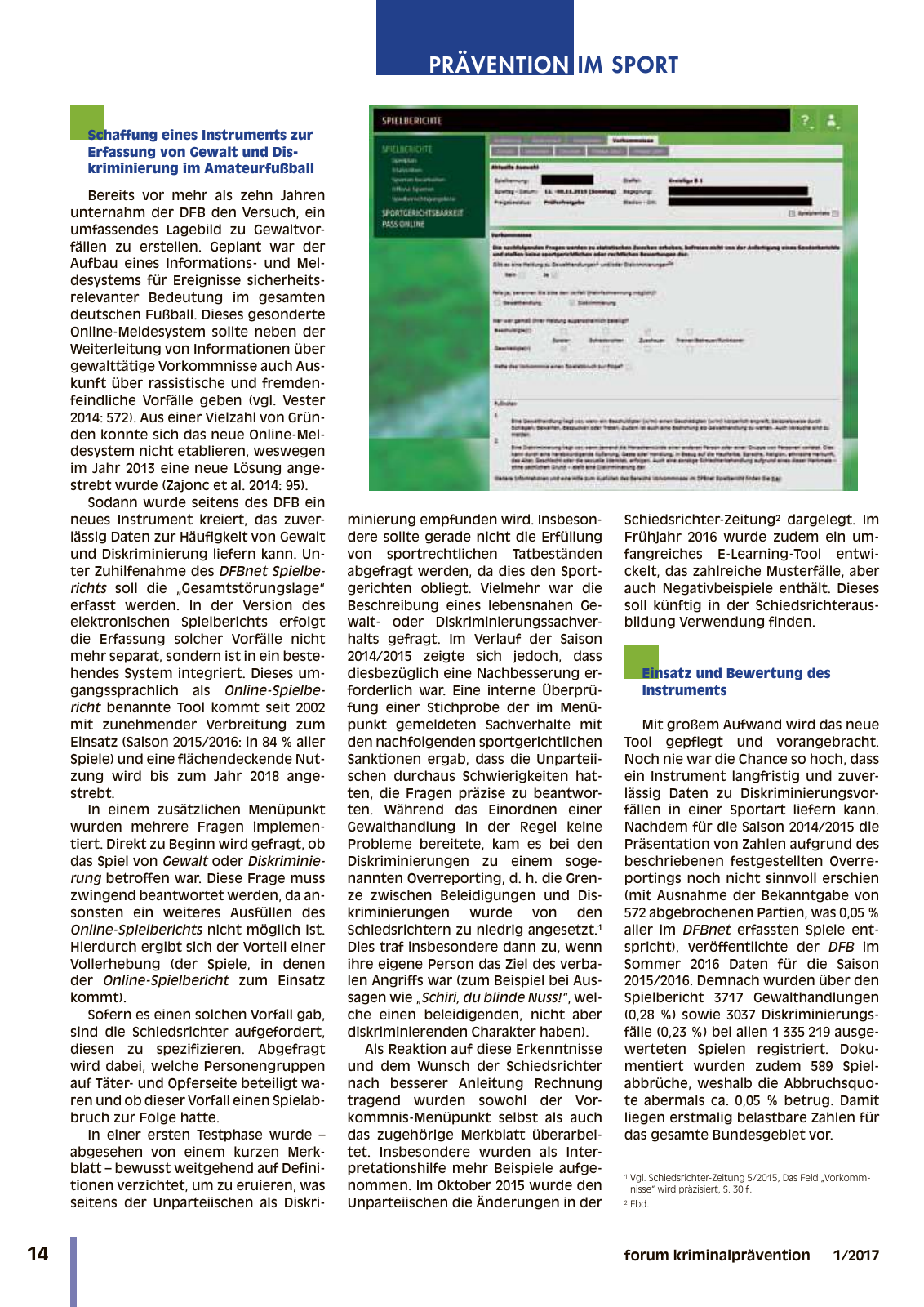 Vorschau DFK forum kp 01-2017 Seite 16