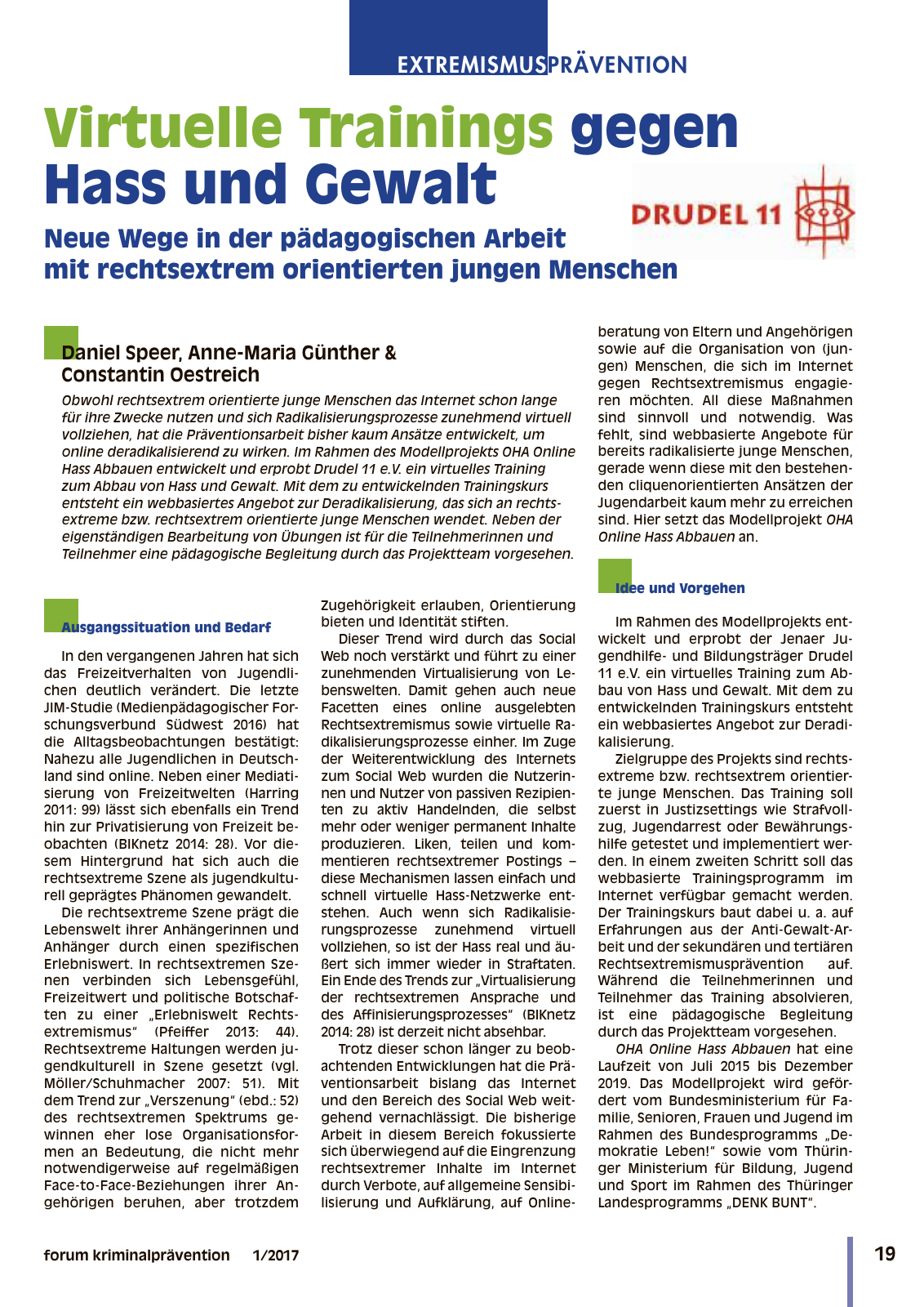 Vorschau DFK forum kp 01-2017 Seite 21