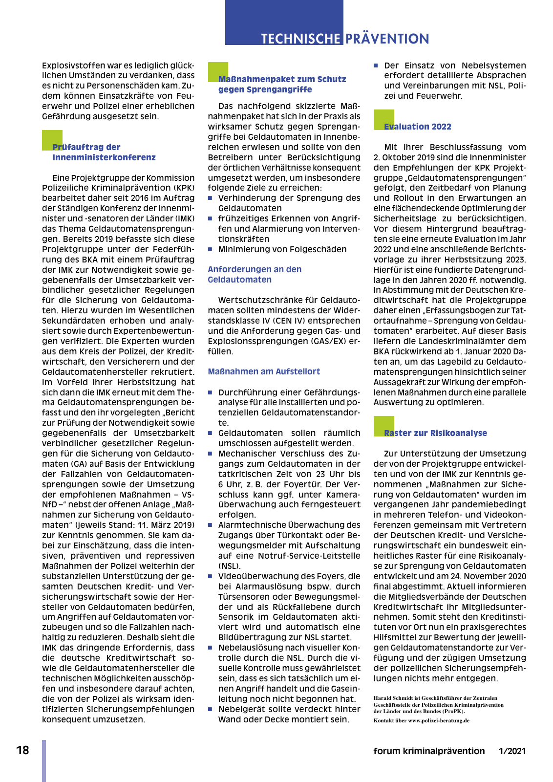 Vorschau DFK forum kp 01-2021 Seite 20