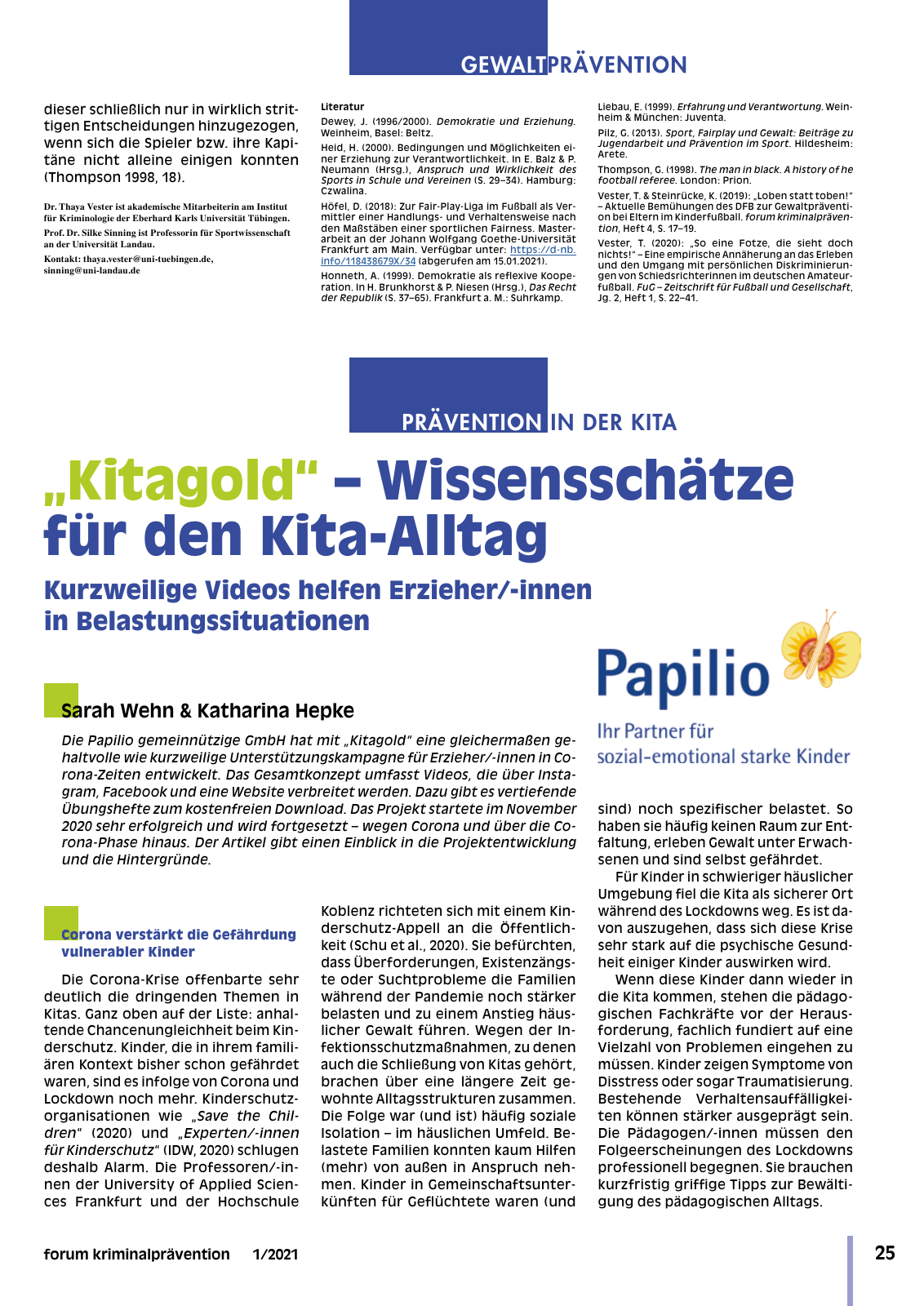 Vorschau DFK forum kp 01-2021 Seite 27