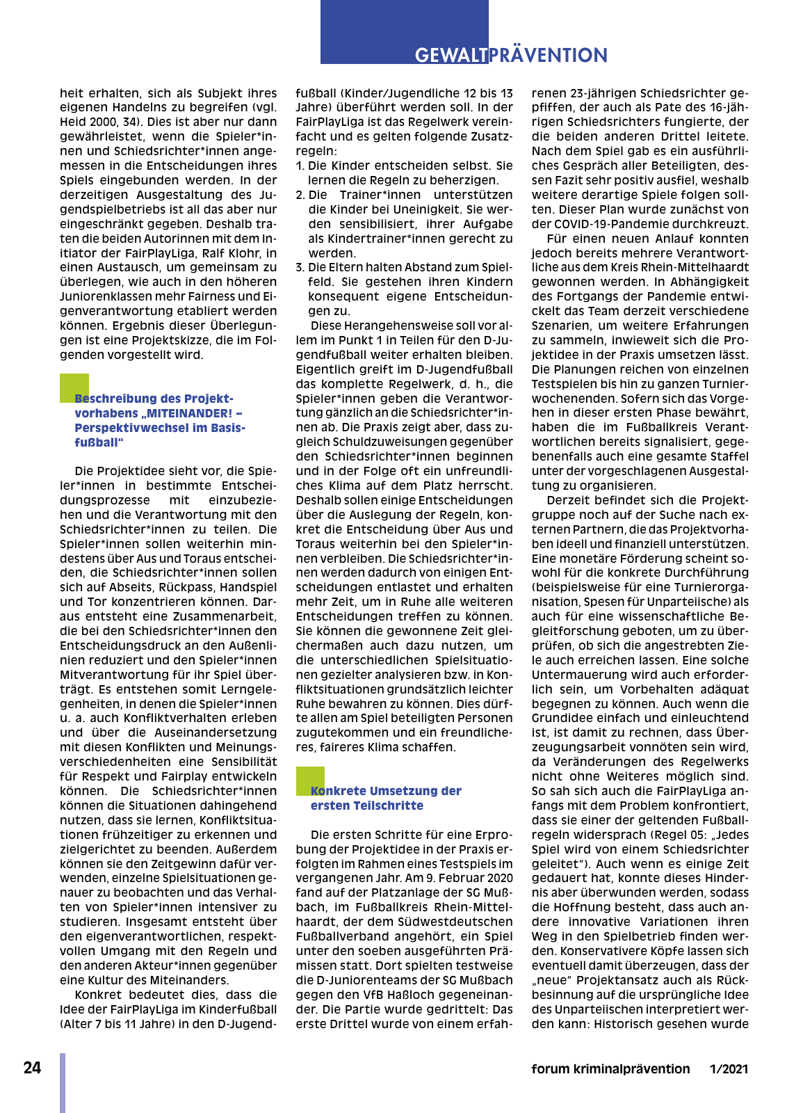 Vorschau DFK forum kp 01-2021 Seite 26