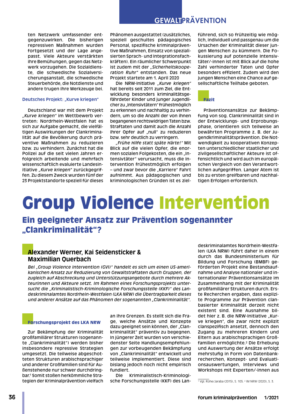 Vorschau DFK forum kp 01-2021 Seite 38